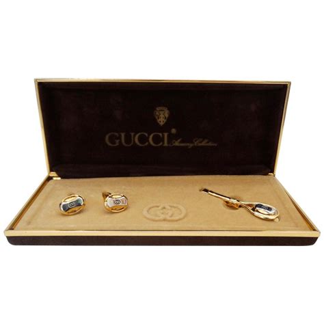 Gucci Cufflinks And Tie Clips for Men 